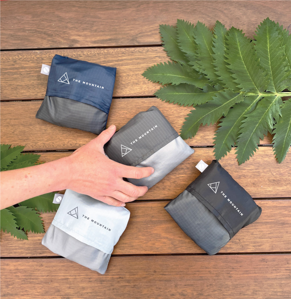 custom fold-up tote bag